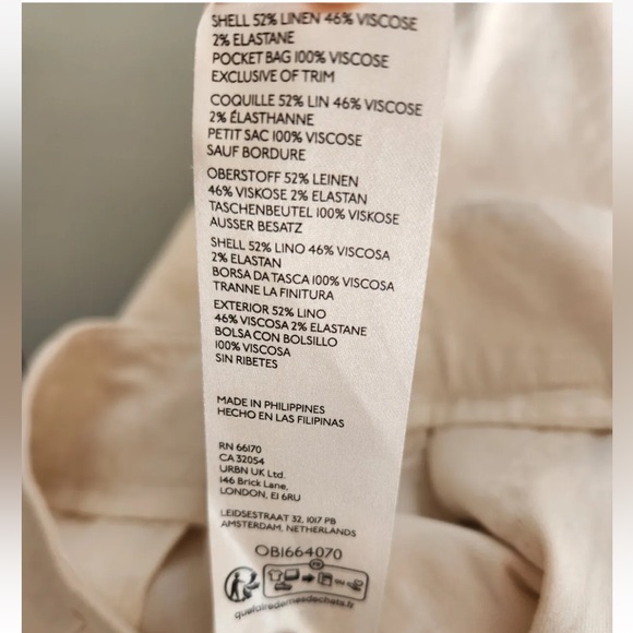 Anthropologie NWT The Naomi Wide-Leg Flare Pants by Maeve Size 2. - Picture 11 of 12